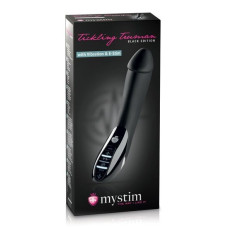 Вибратор с электростимуляцией, миостимулятор, черный Mystim Tickling Truman eStim Black