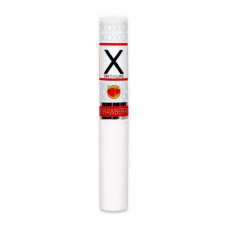 Полуничний збуджуючий бальзам для губ з феромонами Sensuva X on the Lips Strawberry