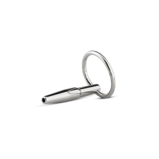 Полый уретральный стимулятор, длина 4 см, диаметр 8 мм Sinner Gear Unbendable Hollow Penis Plug