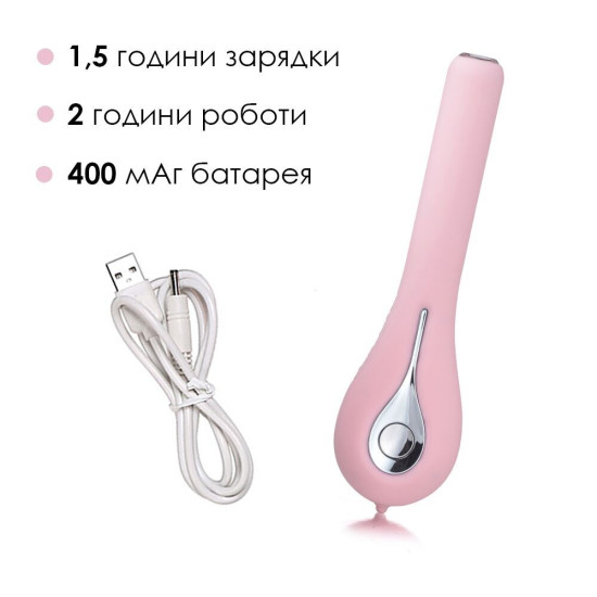 Інтелектуальний вібратор з камерою, рожевий Svakom Siime Eye Pale Pink