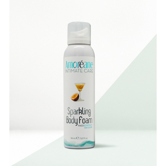 Піна для масажу з ароматом дайкірі з маракуєю Amoreane Sparkling Body Foam Passionfruit Daiquiri, 150 ml