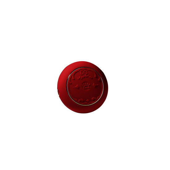 Смартвибратор для пар с пультом ДУ, красный Zalo Fanfan Set Bright Red