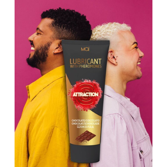 Шоколадный лубрикант с феромонами на водной основе MAI ATTRACTION CHOCOLATE, 100 ml