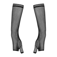 Сетчатые митенки, черные Obsessive Darkie Mittens Black