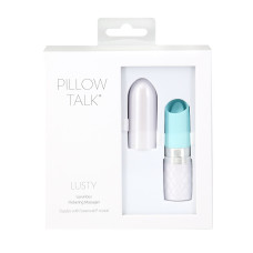 Вибратор, бирюзовый Pillow Talk Lusty Luxurious Flickering Massager - Teal