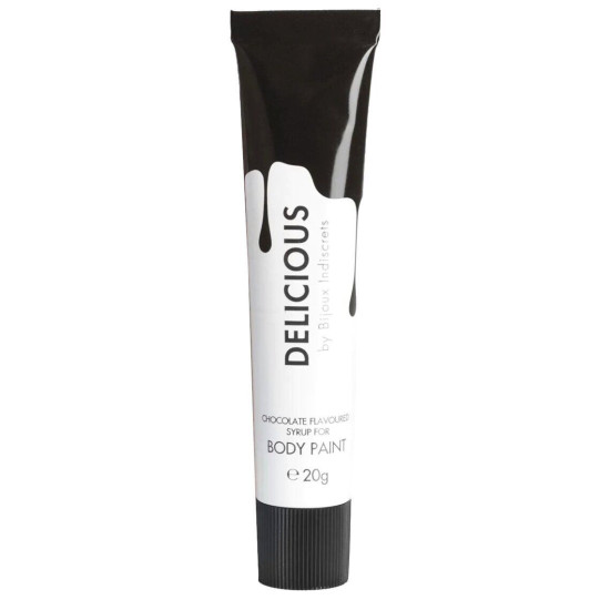 Їстівна фарба для тіла зі смаком темного шоколаду Bijoux Indiscrets Chocolate Body Paint, 20 ml