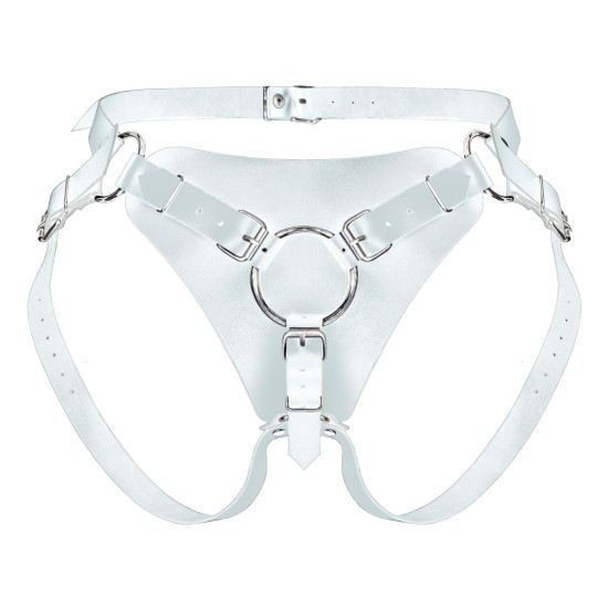 Трусики для страпона, белые Feral Feelings Strap-on Harness White