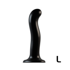 Силіконова насадка для страпона для стимуляції точки P&G Strap-On-Me P&G-Spot Dildo Silicone, L
