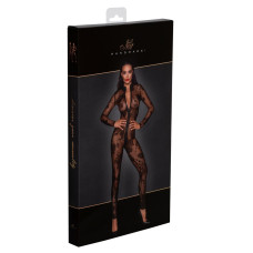Бодистокинг Noir Handmade F237 Long Tulle Overall, XXL
