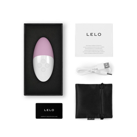 Музыкальный вибратор для клитора, вибрации в ритме звуков, розовый LELO SIRI 3 Soft Pink
