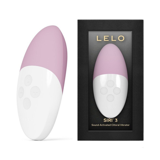 Музыкальный вибратор для клитора, вибрации в ритме звуков, розовый LELO SIRI 3 Soft Pink