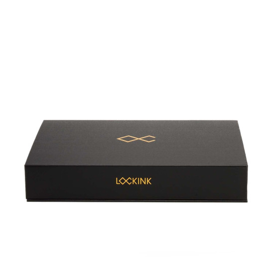 Поводок с ошейником, черный Lockink Tied Collar with Leash Set Black