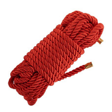 Веревка для Шибари, красная Lockink Sevanda Shibari Practice Rope Red, 8 m