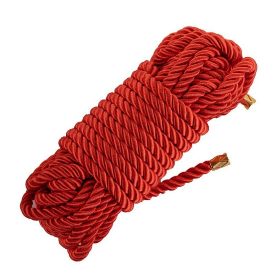 Веревка для Шибари, красная Lockink Sevanda Shibari Practice Rope Red, 8 m