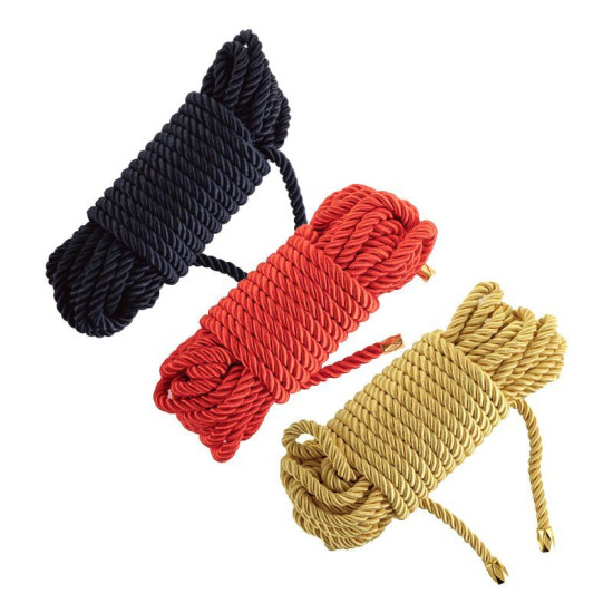 Веревка для Шибари, красная Lockink Sevanda Shibari Practice Rope Red, 8 m