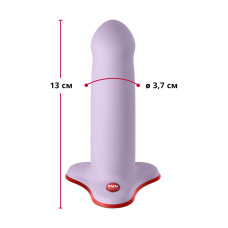 Фаллоимитатор изогнутый, длина 14,6 см, диаметр 3,7 см, сиреневый Fun Factory Amor Purple