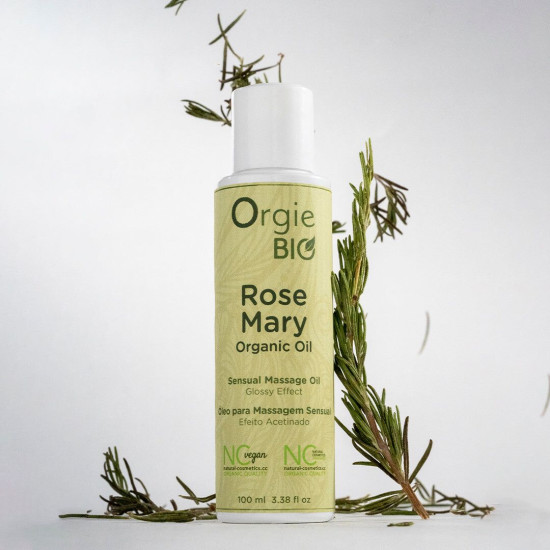 Органічна веганська масажна олійка з розмарином Orgie Bio Rosemary Organic Oil, 100 ml