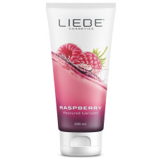 Лубрикант на водній основі зі смаком малини Liebe Lubricant Raspberry, 100 мл