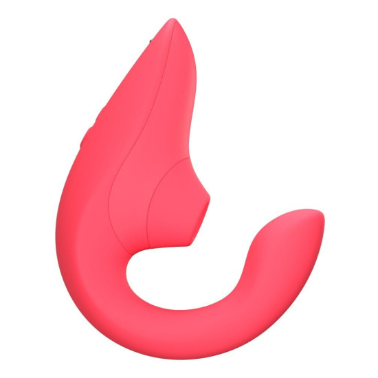 Вакуумный клиторальный стимулятор, розовый Womanizer Blend Vibrant Rose