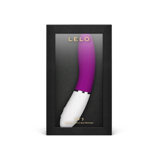 Вібратор з ергономічною формою, рожевий Lelo Liv 3 Deep Rose