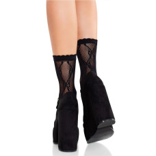 Носочки-сеточка с бантиками Leg Avenue Bow Net Anklets
