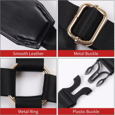 БДСМ-набір LOCKINK YEAHWOW Black Doggy Style Saddle Set