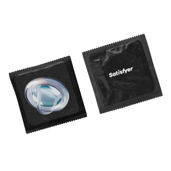 Набор презервативов, 100 шт, ширина 49 мм Satisfyer Premium Condoms, S