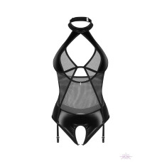Боді Obsessive Dominna Crotchless Teddy, розмір S/M