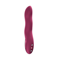 Пульсатор для точки G, винно-червоний Fun Factory Stronic Wave Wine Red