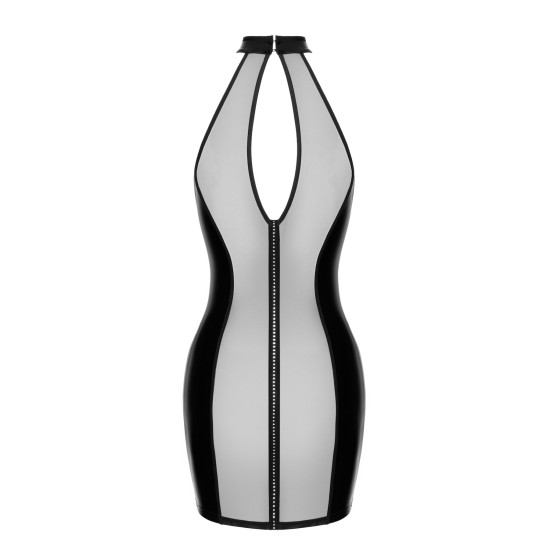 Прозора сукня з кристалами Noir Handmade F370 Luxuria Crystal Sheer Mini Dress, S