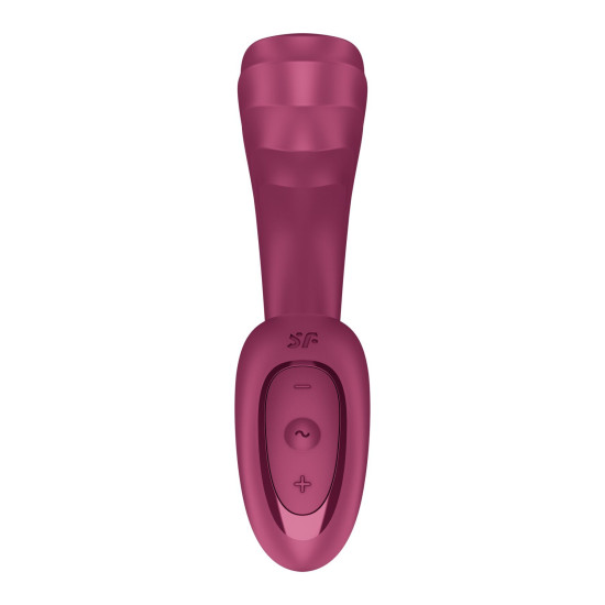 Вагинально-клиторальный вибратор, красный Satisfyer G for Goddess 3 Wine Red (мятая упаковка)