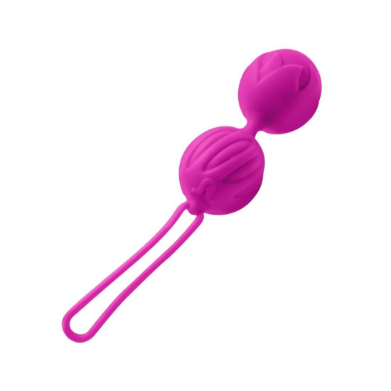 Вагинальные шарики, диаметр 4 см, вес 90 г, Adrien Lastic Geisha Lastic Balls BIG Magenta, L