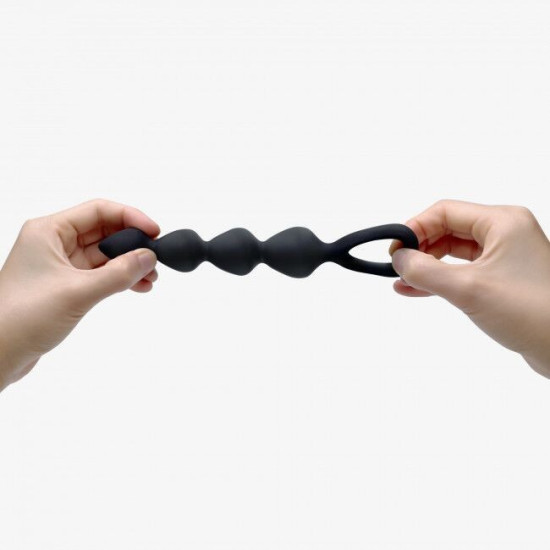 Анальний ланцюжок, чорний Love To Love Bing Bang L Black Onyx