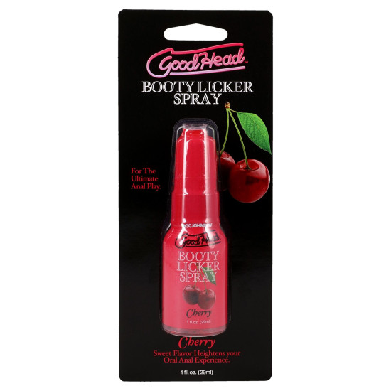 Стимулирующий спрей для анилингуса со вкусом вишни Doc Johnson GoodHead Booty Licker Spray Cherry, 29 ml