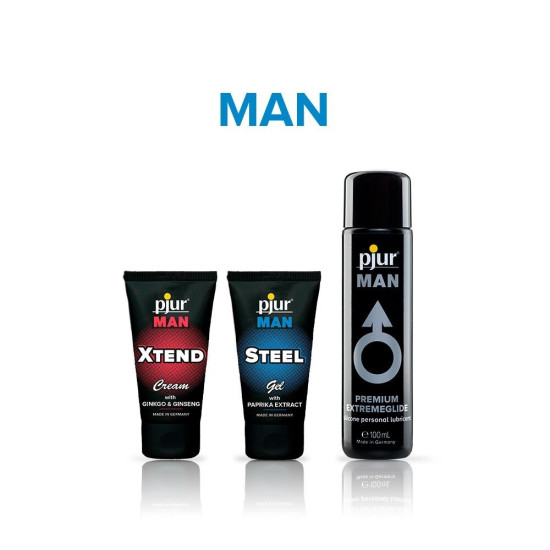 Гель для стимуляции члена с экстрактом паприки и ментолом Pjur MAN Steel Gel, 50 ml