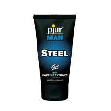 Гель для стимуляції члена з екстрактом паприки та ментолом Pjur MAN Steel Gel, 50 ml