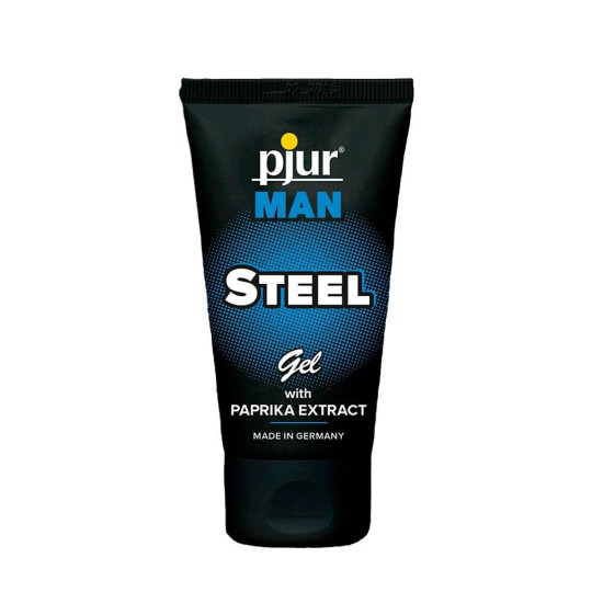 Гель для стимуляции члена с экстрактом паприки и ментолом Pjur MAN Steel Gel, 50 ml