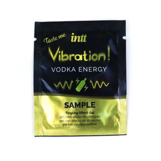 Пробник жидкого вибратора со вкусом водки Intt Vibration Vodka, 2 ml