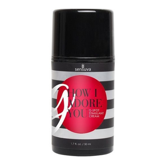 Гель для стимуляции точки G с экстрактом гуараны Sensuva G, How I Adore You G-Spot, 50 ml