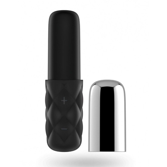 Мінівібратор потужний зі знімним ковпачком і вібрацією Satisfyer Mini Sparkling Darling