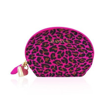 Міні-вібромасажер для клітора, рожевий RIANNE S Lovely Leopard Mini Wand Pink