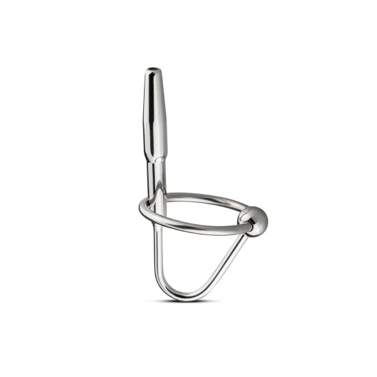 Уретральный стимулятор с двумя кольцами (2,5 см и 3 см) Sinner Gear Unbendable Sperm Stopper Hollow Ring