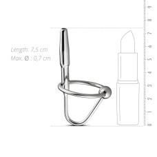 Уретральний стимулятор із двома кільцями (2,5 см і 3 см) Sinner Gear Unbendable Sperm Stopper Hollow Ring Sinner Gear Unbendable Sperm Stopper Hollow Ring
