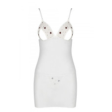 Сорочка, белая Lovelia Chemise White, L/XL