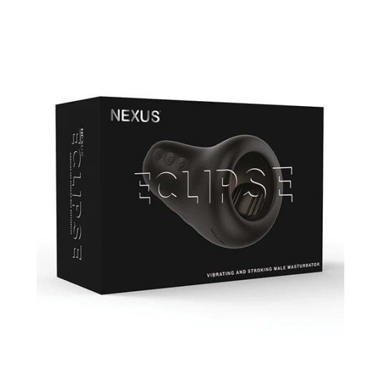 Мастурбатор с вибрацией и стимуляцией головки Nexus Eclipse