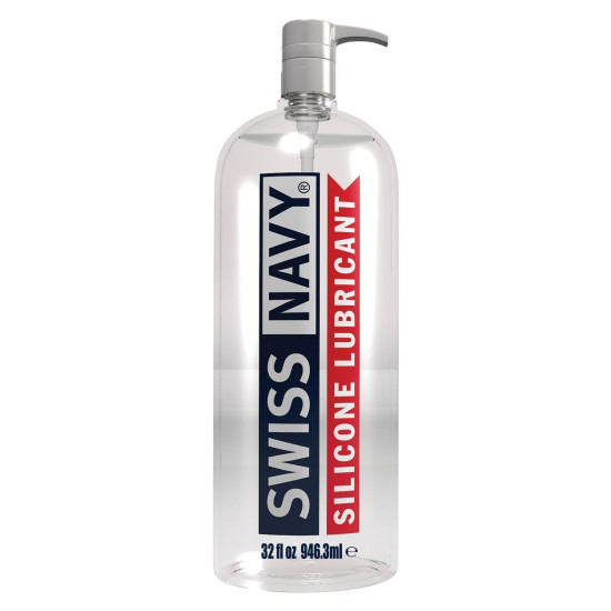 Силиконовая интимная смазка Swiss Navy Silicone, 946.3 ml