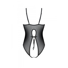 Боді з ажурним декором і відкритим доступом, чорне Passion Ursula Body Black, S/M