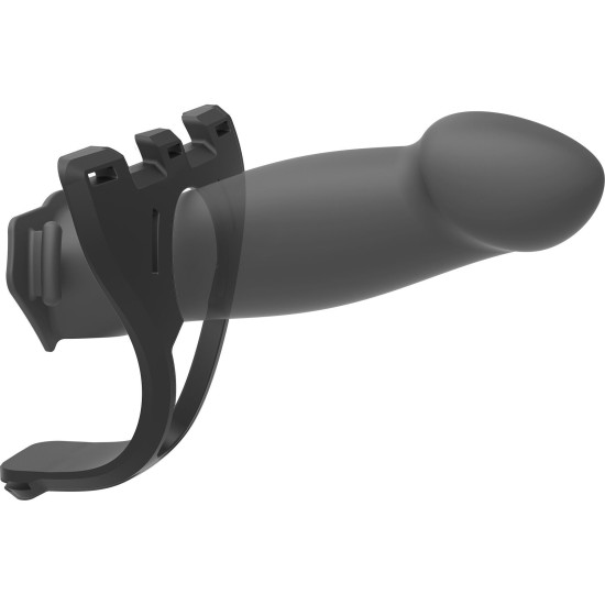 Страпон унісекс з порожнистою насадкою Doc Johnson Body Extensions Be Bold