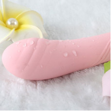 Вибратор для точки G с подогревом, розовый Zalo Sweet Magic Courage Fairy Pink