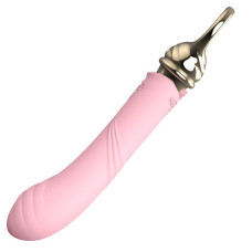 Вибратор для точки G с подогревом, розовый Zalo Sweet Magic Courage Fairy Pink